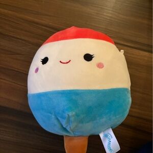 Squishmallows Blue and Red Ice Cream Plush